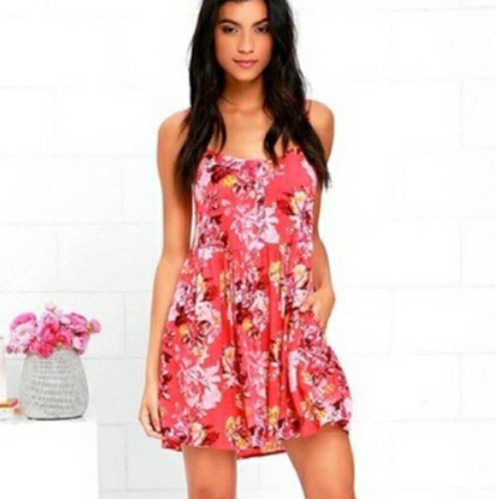 Women's billabong floral dress